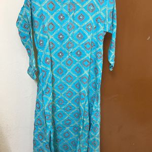 3/4 Hands Kurthi For College