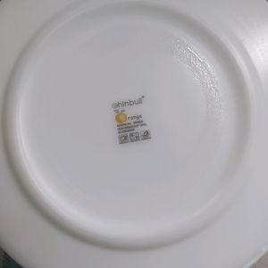 6 Ceramic Quater Plates