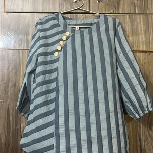 Short Top Kurta Kurti Women Pair With Jeans