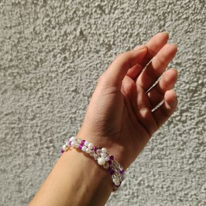 Spiral Bracelet Purple