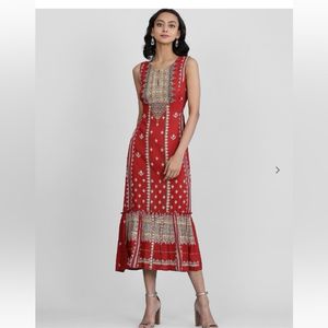 Aarke Ritu KumarPrinted A-line Maxi Dress