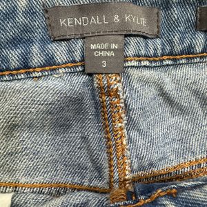 Kendall & Kylie High-Rise Denim Shorts