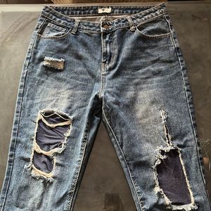 high waist jeans