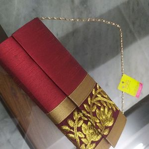 Party Clutch Bag with chain