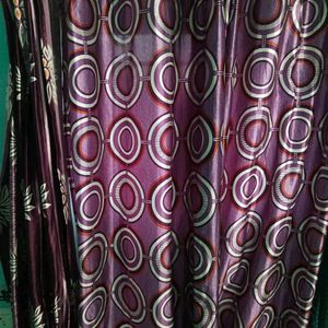 Beautiful Purple Colour Curtains