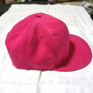 Hot Pink Flip Cap Hat