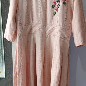 Pink Embroidery Designed Tunic 💗