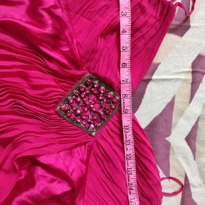 Imported Dark Pink Mini Dress