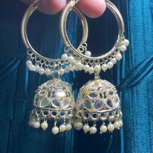 Traditional Jhumka Earrings - Lightweight