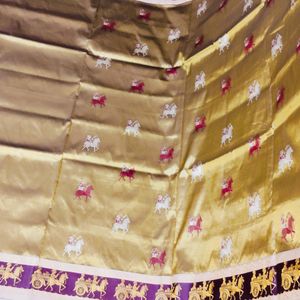 Beautiful Baluchori Work Walkalum Saree