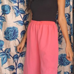 Pink Pallazo Waist 30