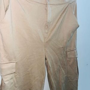 Beige Joggers From Max