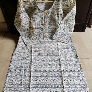 Cotton Straight Kurti