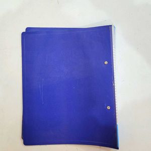 DPS Plastic Folder File For A4 Size Papers