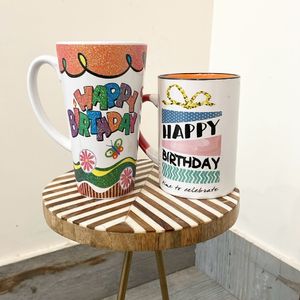 Deal Combo Of 2 Birthday Mugs