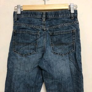 place cotton bootcut jeans