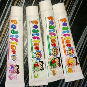 New With Seel Pediflor Kid's Toothpaste