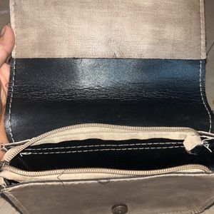 Khaki Color Sling Bag