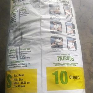 Friends Adult Diaper Size S