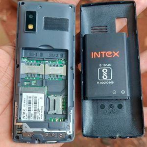 INTEX ECO BEATS Dual Sim Phone Black