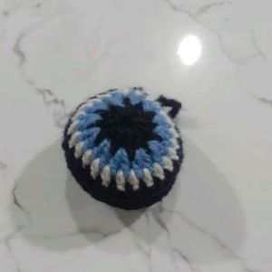 #crochet #evileye #keyring