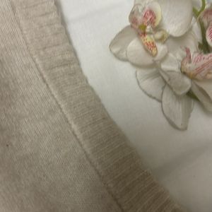 H&M Beige Vest V neck