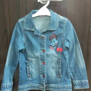 Denim Jacket For Girl 6 to 8 Year