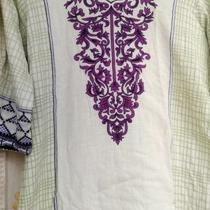 Cotton Lawn Printed Kurti