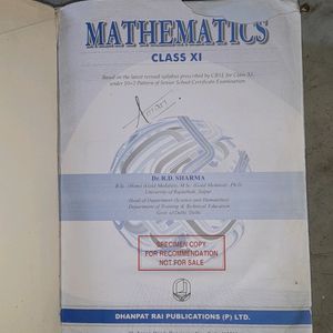 RD SHARMA MATHEMATICS