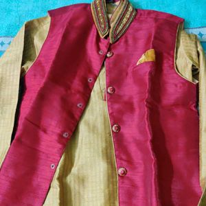 Boys Kurta For Party Wear (Over Coat Model)