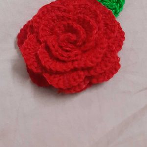 Beautiful crochet Rose Grip