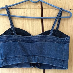 Denim Bralette