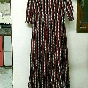 Flared Ethnic Dress