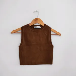 Brown Casual Top (Women's)