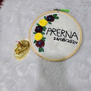 customized your name hoop