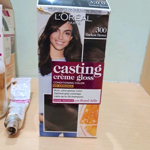 Loreal Paris Hair Color(dark Brown)