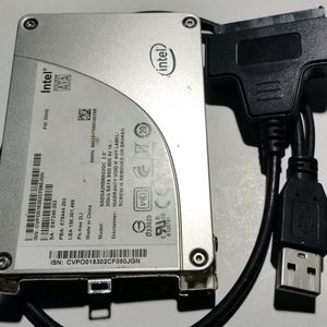 Intel 80GB SSD External Portable Storage