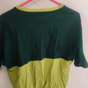 Dark Light Green Top