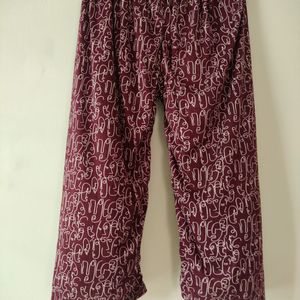 Printed Pajama For Women