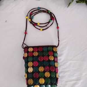 Multicolour Beads Sling Bag (Women)