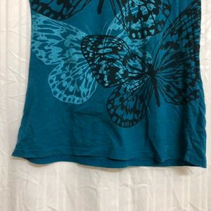 Blue Short Sleeve T Shirt