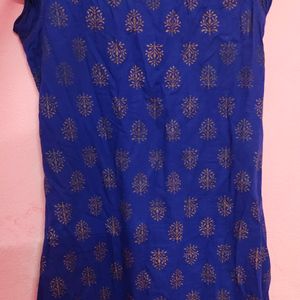 Royal Blue Kurthi