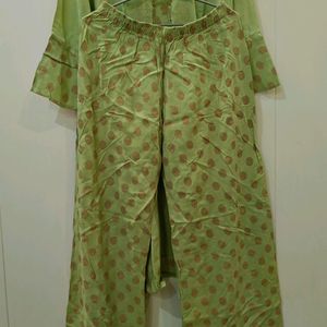 Elegant Green Suit Set