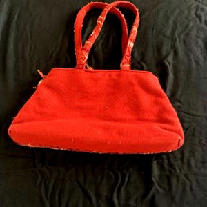 Cute Orange And Rust Handbag