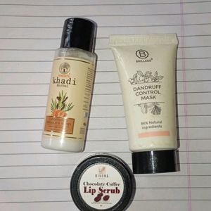 Hair Mask, Conditioner, Lip Scrub