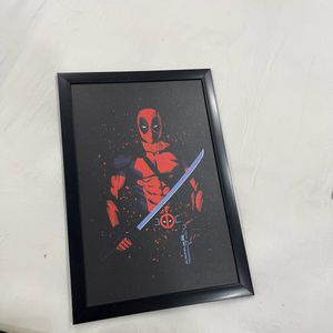 Deadpool Wall Frame