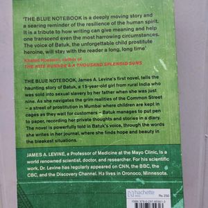 The Blue Notebook By James A. Levine