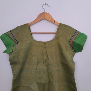 Green Kurta Set (Women's)