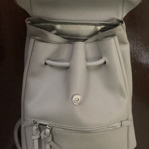 Westside Grey backpack (faux-leather)