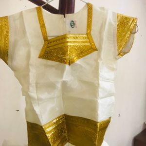 New Onam Dress For Baby Girl